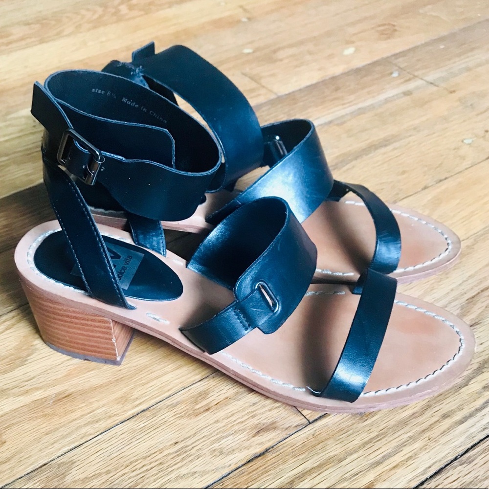Dolce Vita Ankle strap block heel sandal